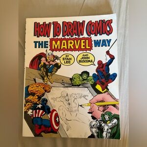 Paperback How to Draw Comics the Marvel Way by Stan Lee and John Buscema